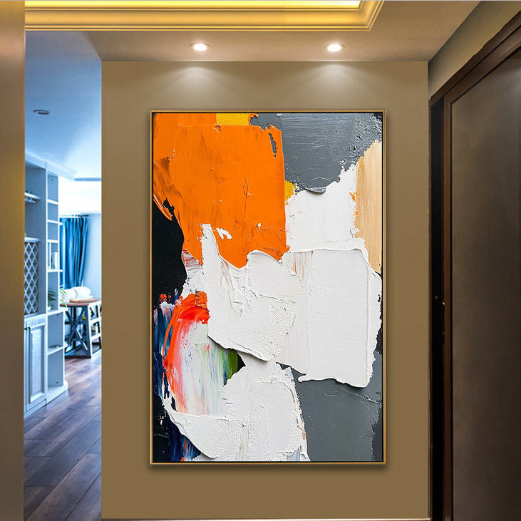 Hand Painted Abstract Wall Art #YX71