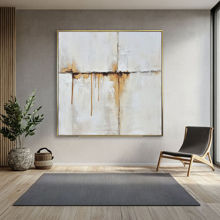 Earth Tones Abstract Paintings #YX151