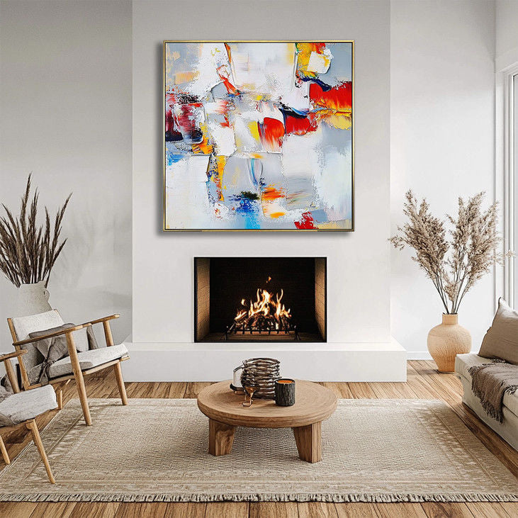 Textured Abstract Wall Art #YX27