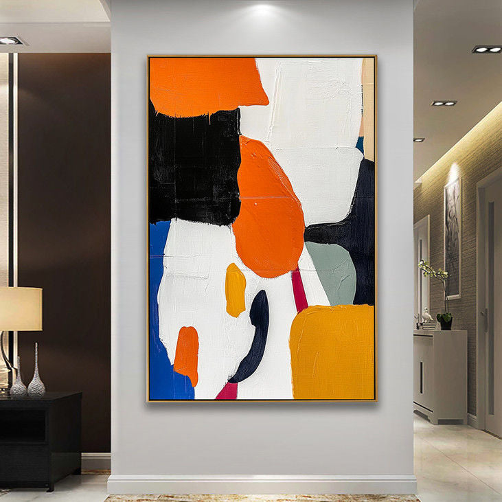 Hand Painted Contemporary Abstract Art  #YX54