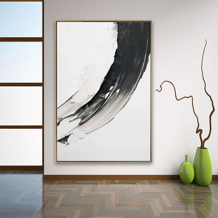 Hand Painted Minimalist Abstract Canvas #YX161