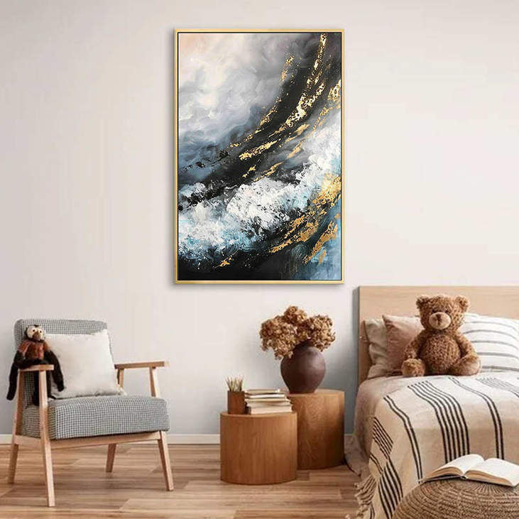 Contemporary Abstract Wall Painting #VA319