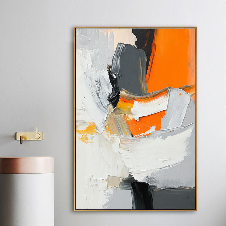 Energetic Abstract Canvas #YX195