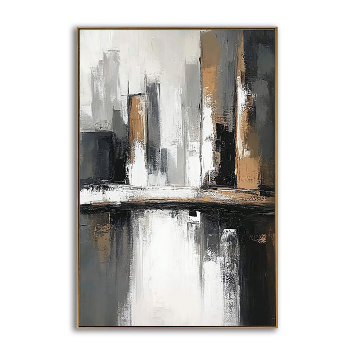 Modern Office Cityscape Painting #YX177