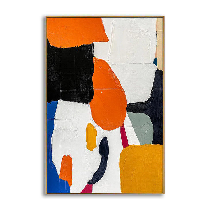 Hand Painted Contemporary Abstract Art  #YX54