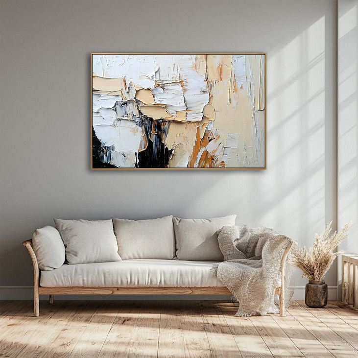 Hand Painted Impasto Art #YX106