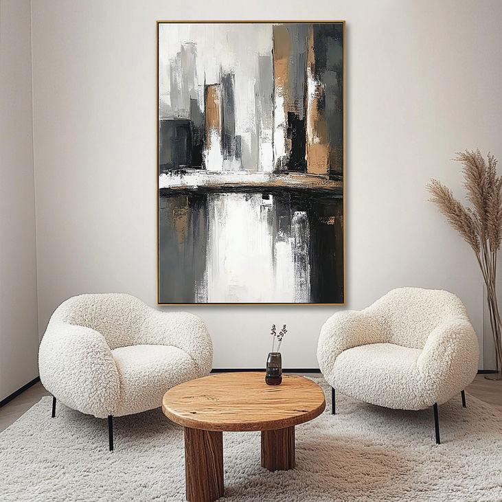 Modern Office Cityscape Painting #YX177
