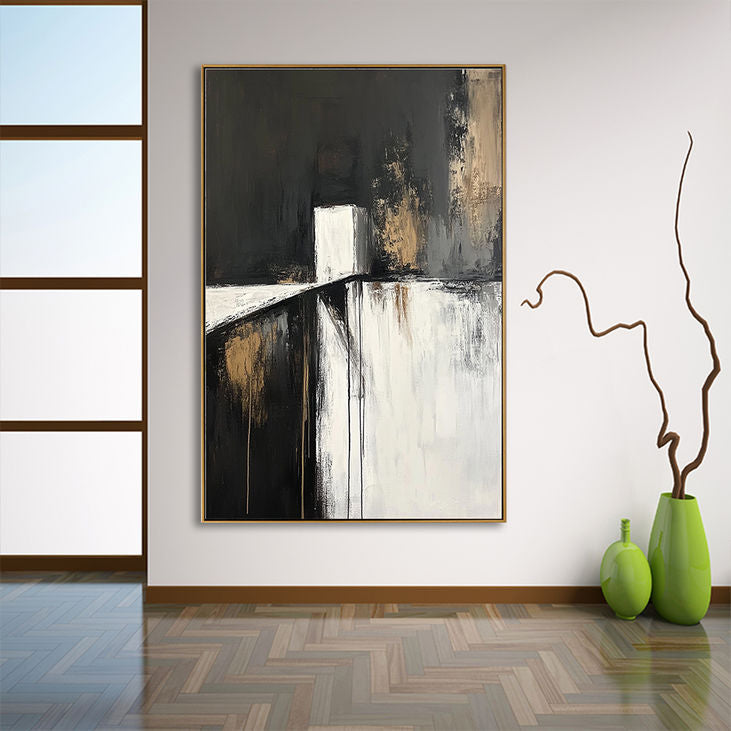 Modern Geometric Canvas Art  #YX170
