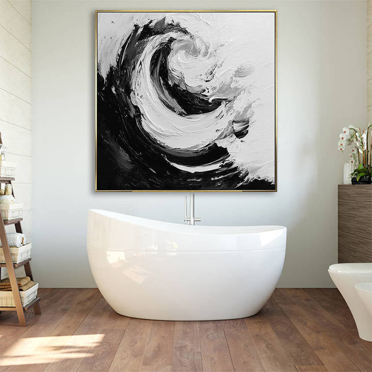 Modern Textured Wall Painting for Living Room Decor #YX331