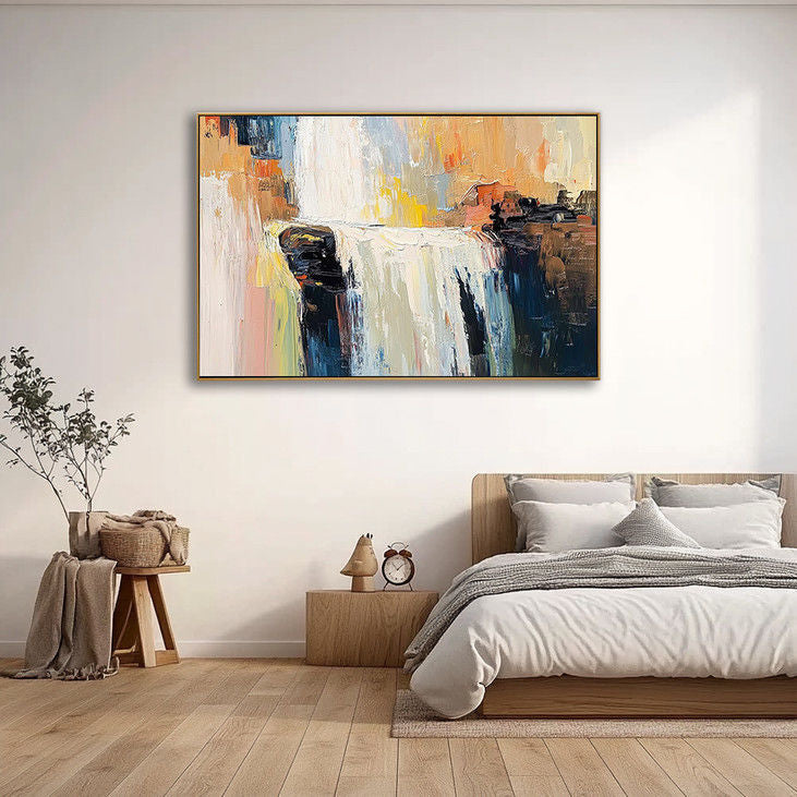 Contemporary Waterfall Canvas #YX103