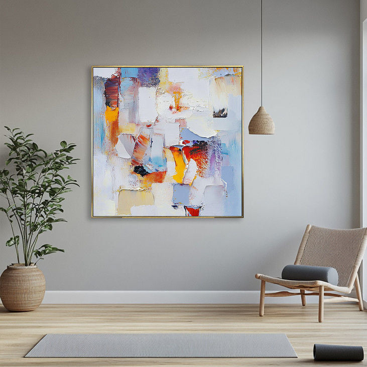 Textured Multicolor Wall Art  #YX139