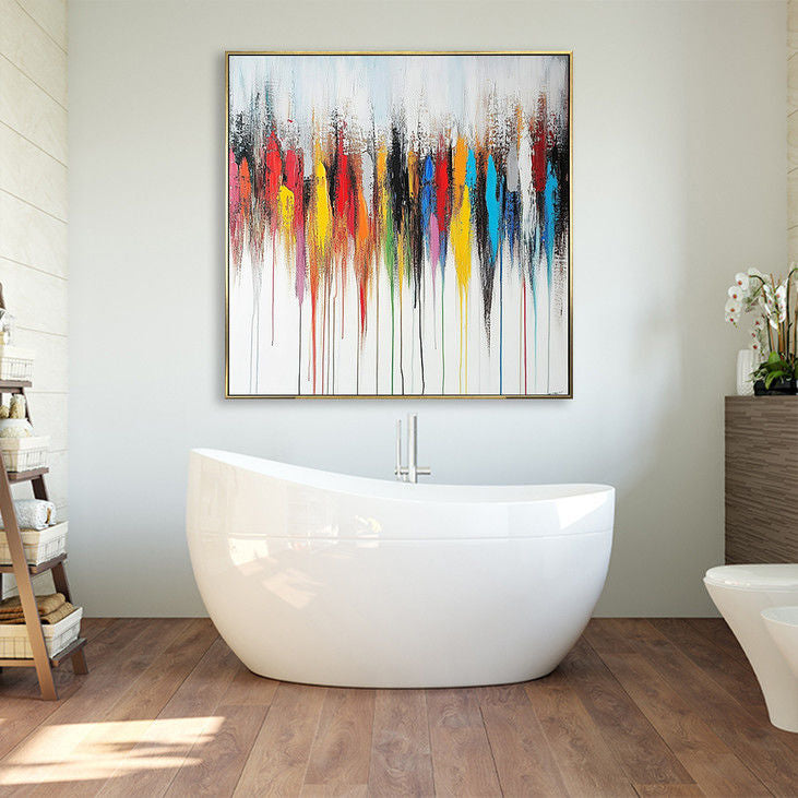 Modern Drip Style Wall Art #YX138