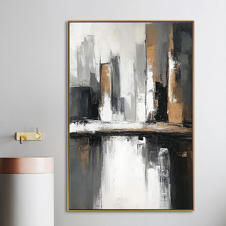 Modern Office Cityscape Painting #YX177