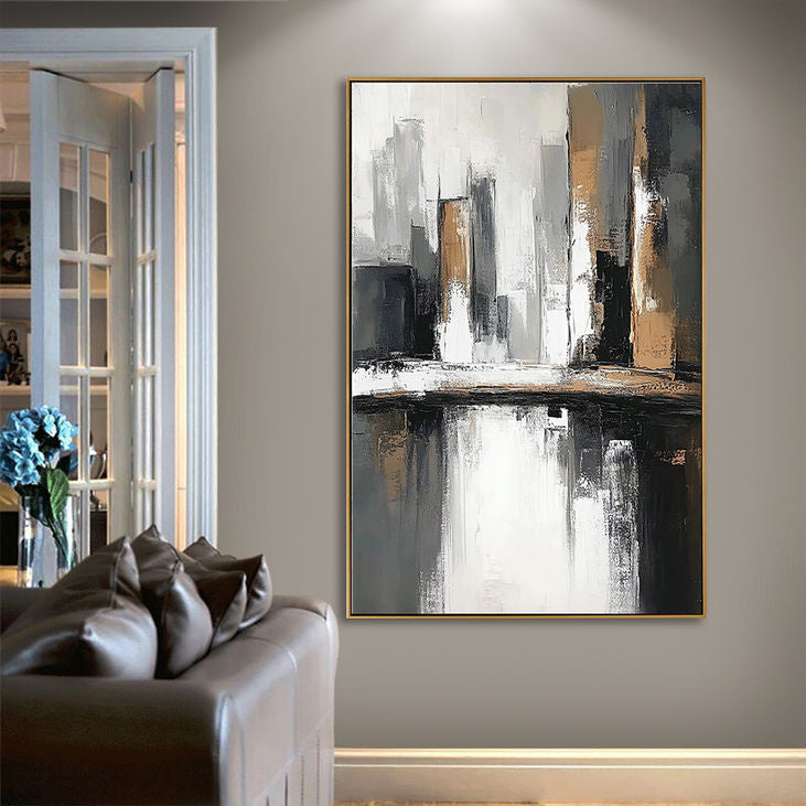 Modern Office Cityscape Painting #YX177