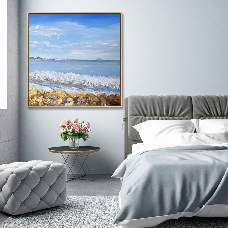 Contemporary Beach Canvas #VA355