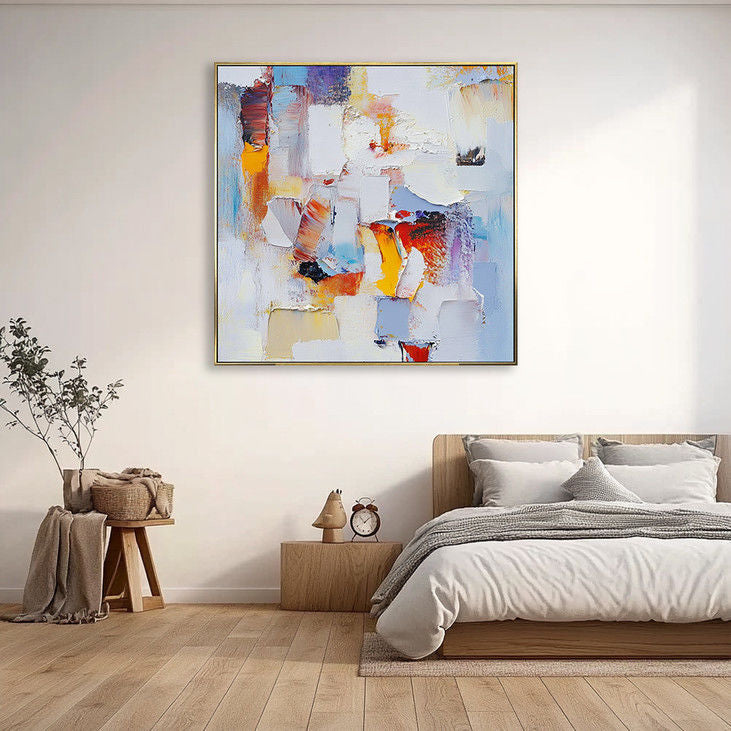 Textured Multicolor Wall Art  #YX139