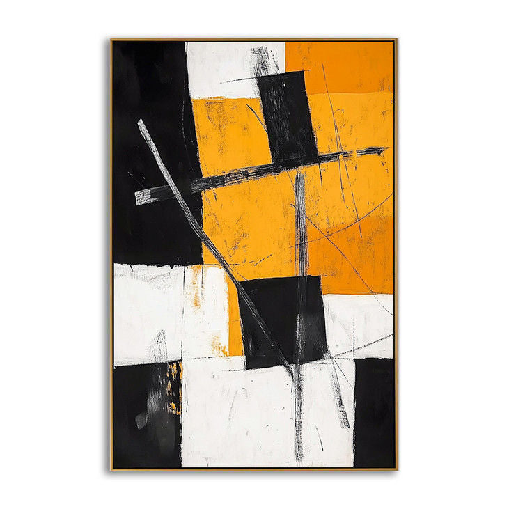 Contemporary Geometric Abstract Art #YX94