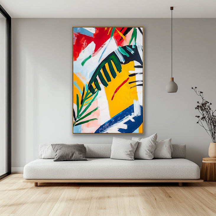 Modern Exotic Abstract #YX186