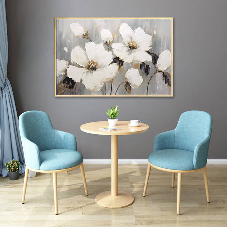 Elegant White Blossom Painting #VA69
