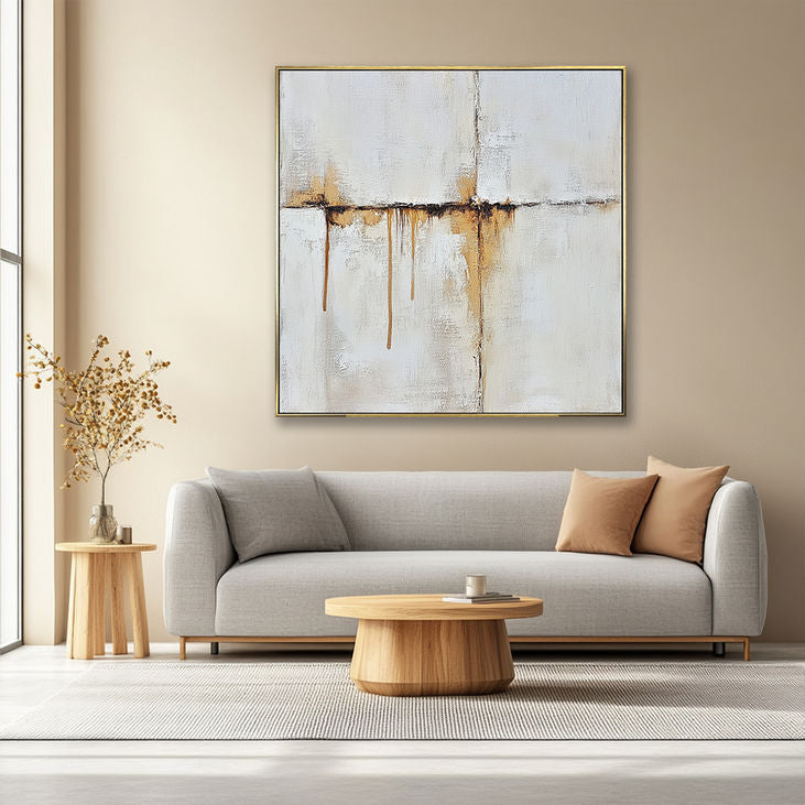 Earth Tones Abstract Paintings #YX151