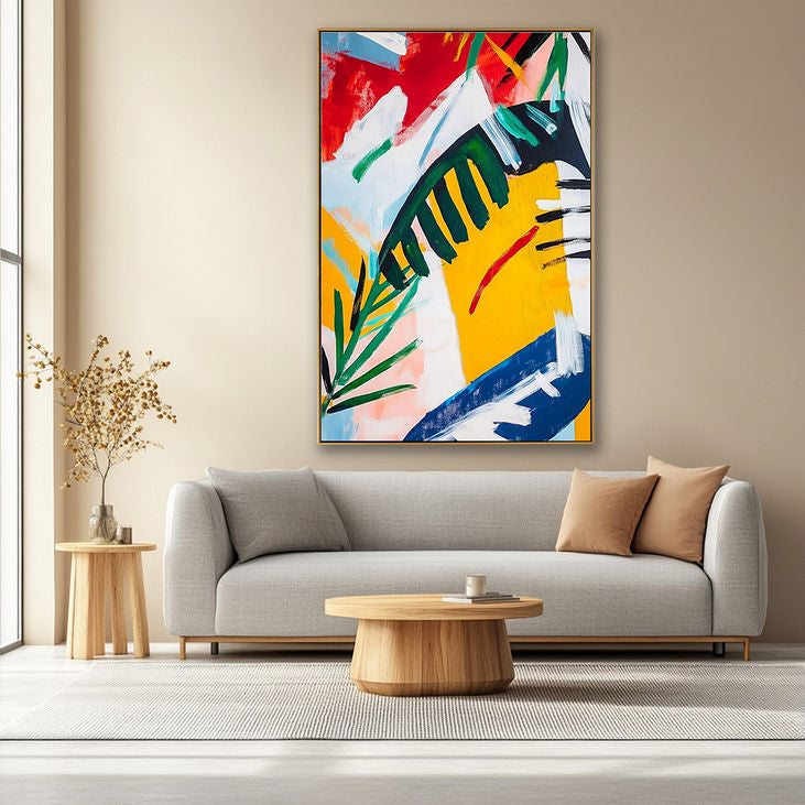 Modern Exotic Abstract #YX186