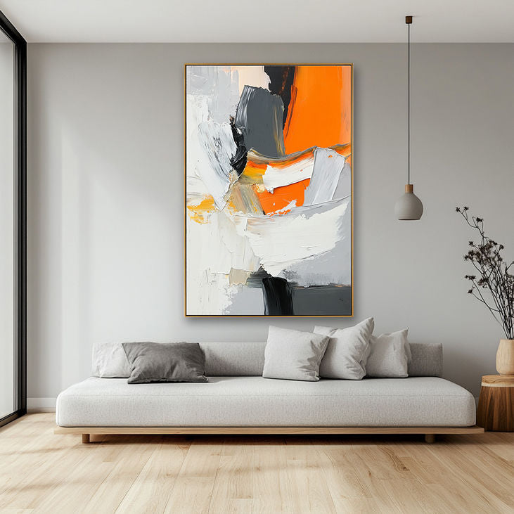 Energetic Abstract Canvas #YX195
