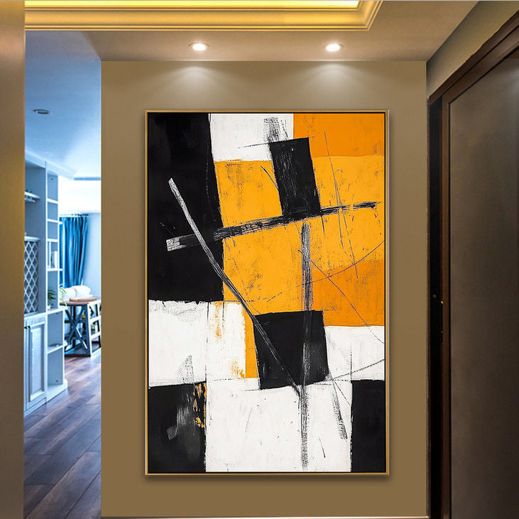 Contemporary Geometric Abstract Art #YX94