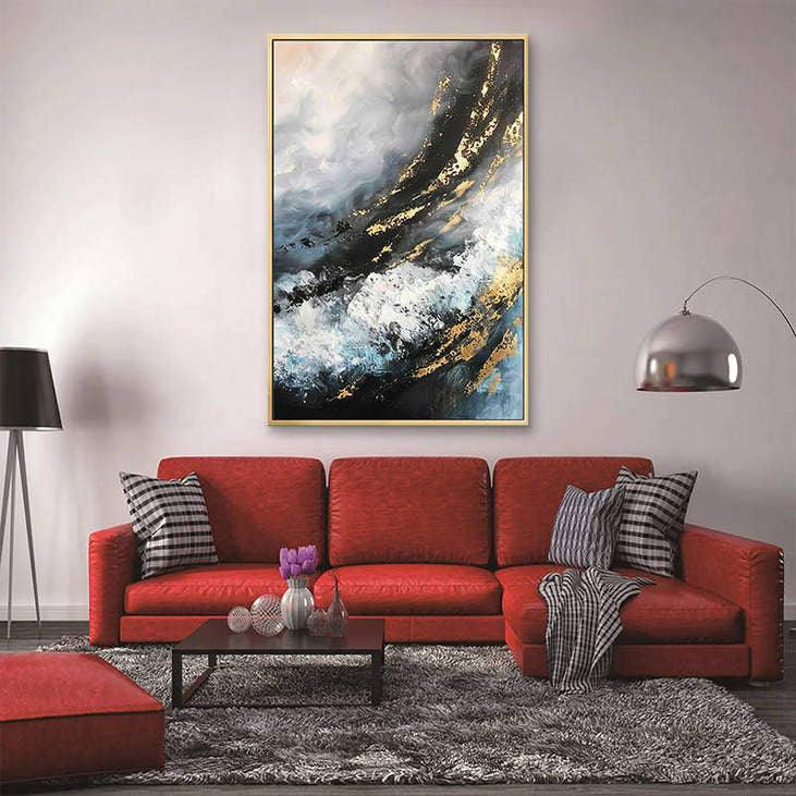 Contemporary Abstract Wall Painting #VA319