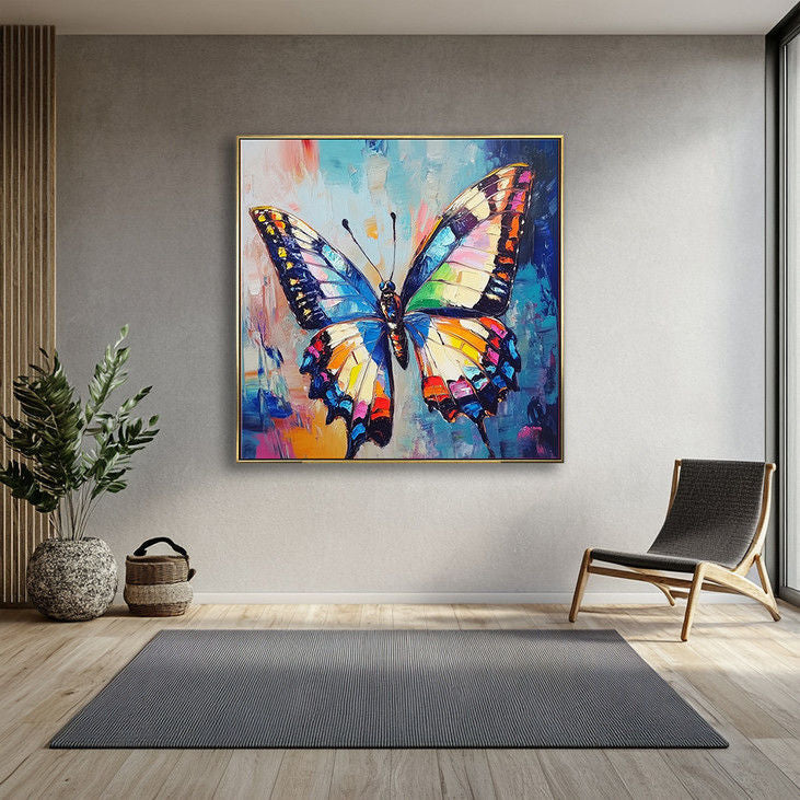 Vibrant Colorful Butterfly Art #YX35
