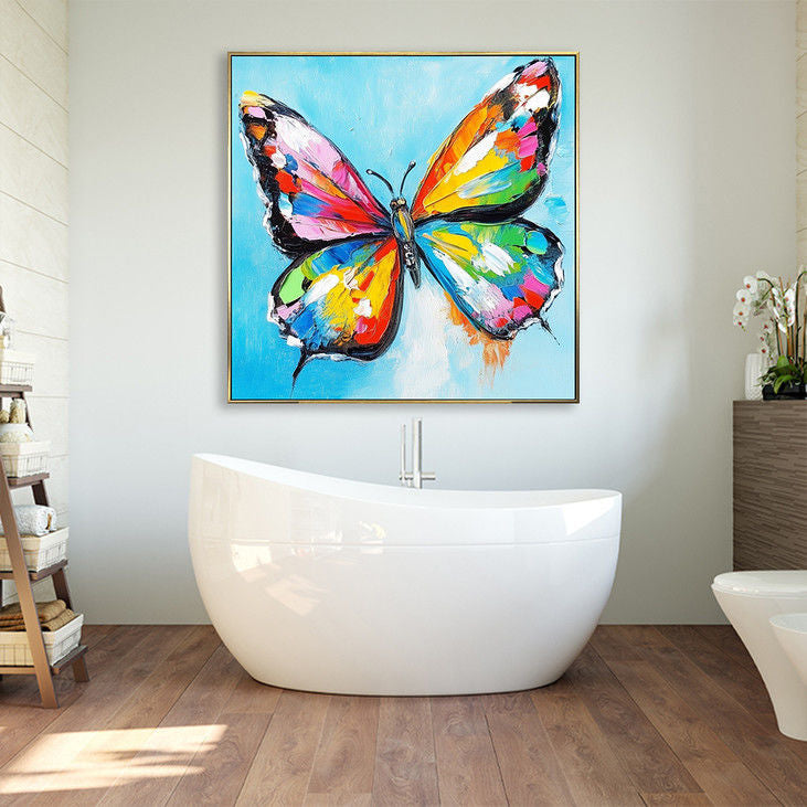 Color Popping Butterfly Abstract #YX131