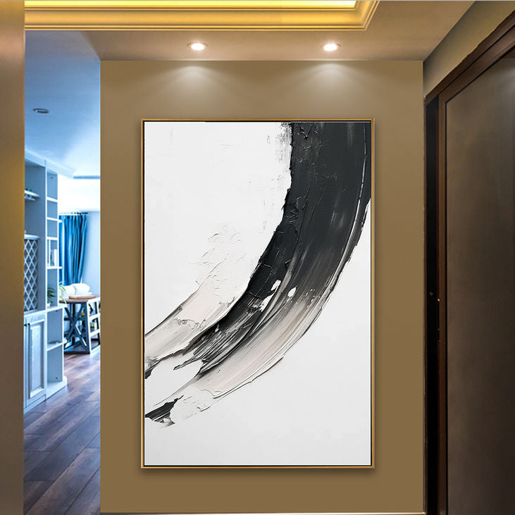 Hand Painted Minimalist Abstract Canvas #YX161