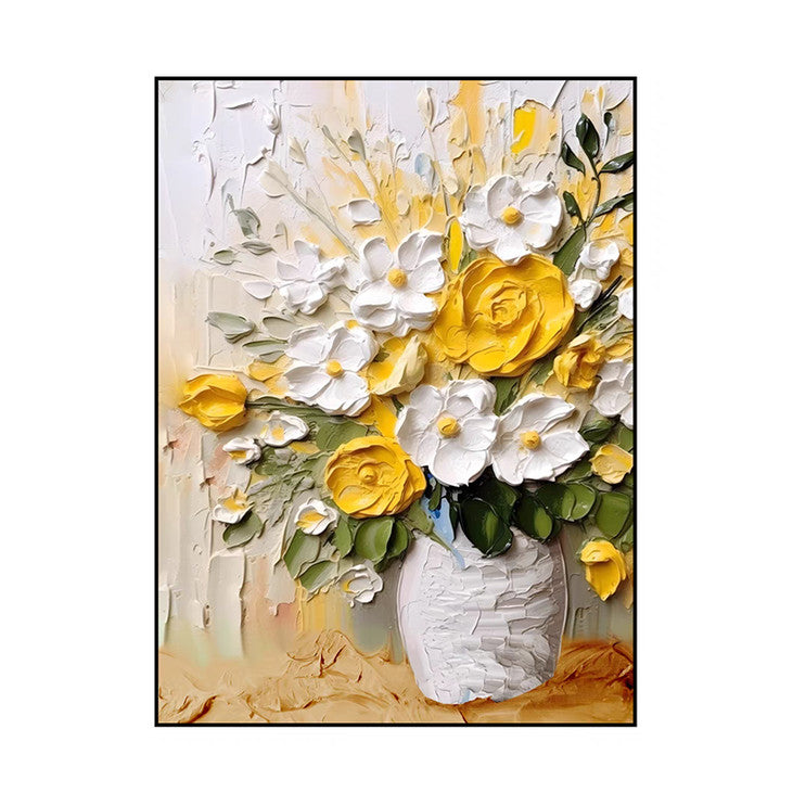 Impasto Floral Wall Art #VA337