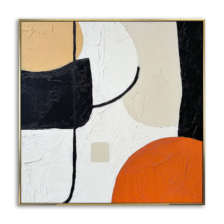 Modern Minimalist Abstract Geometric Wall Art #YX155