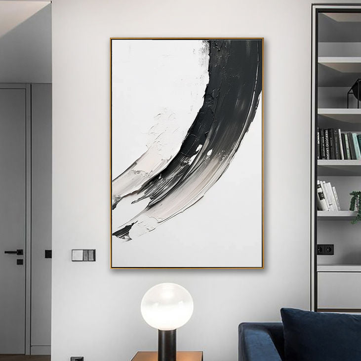 Hand Painted Minimalist Abstract Canvas #YX161