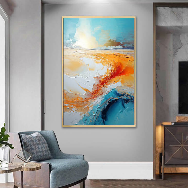 Dawn’s Abstract Embrace #VA34