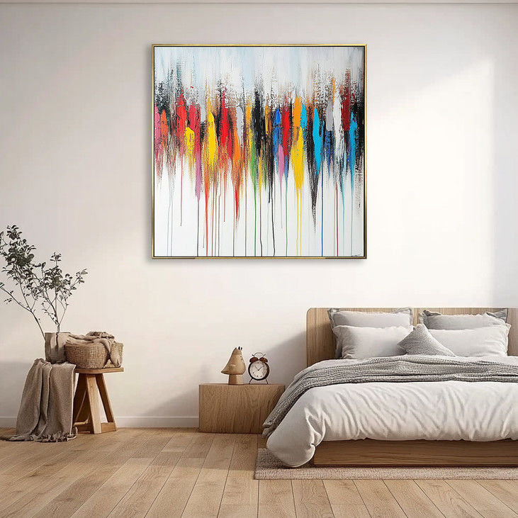 Modern Drip Style Wall Art #YX138