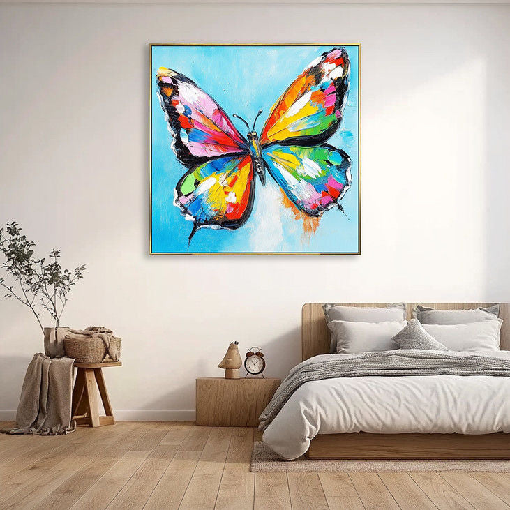 Color Popping Butterfly Abstract #YX131