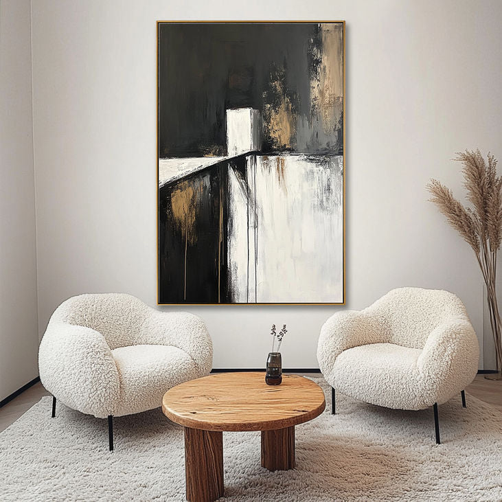 Modern Geometric Canvas Art  #YX170