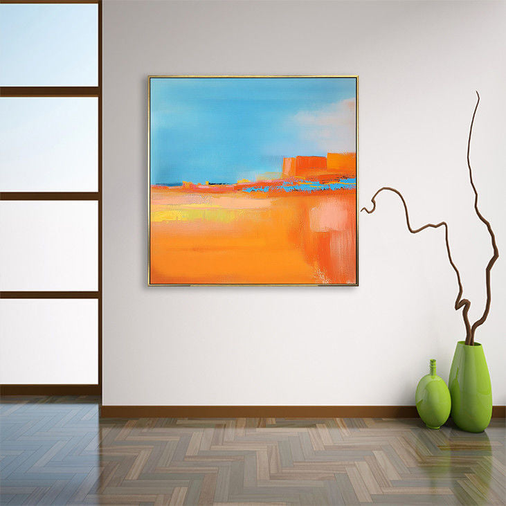 Abstract Horizon Scene Painting #YX144