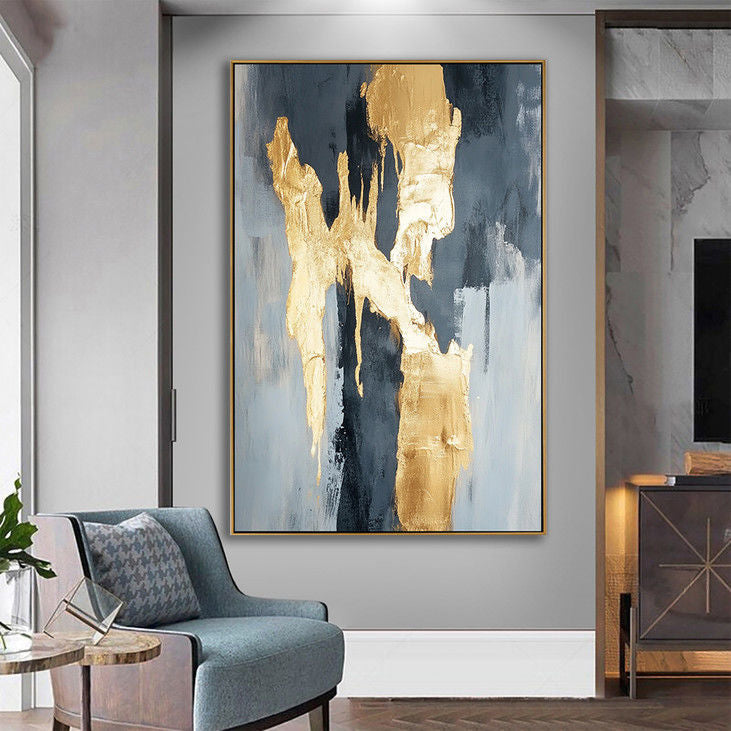 Unique Gold Foil Wall Art #YX77