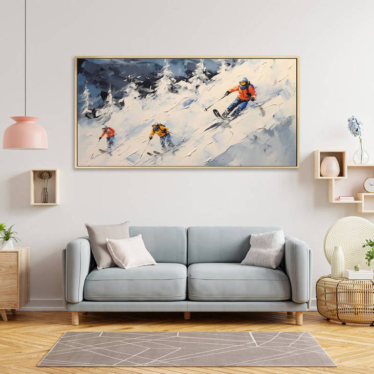 Dynamic Winter Sports Wall Art #VA100