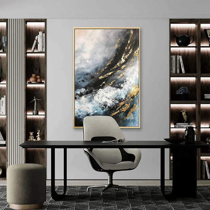 Contemporary Abstract Wall Painting #VA319