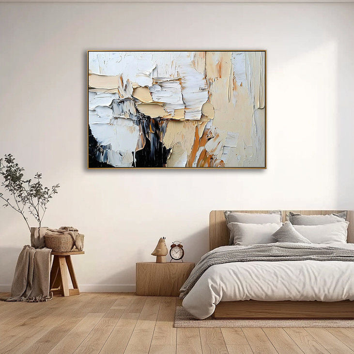 Hand Painted Impasto Art #YX106