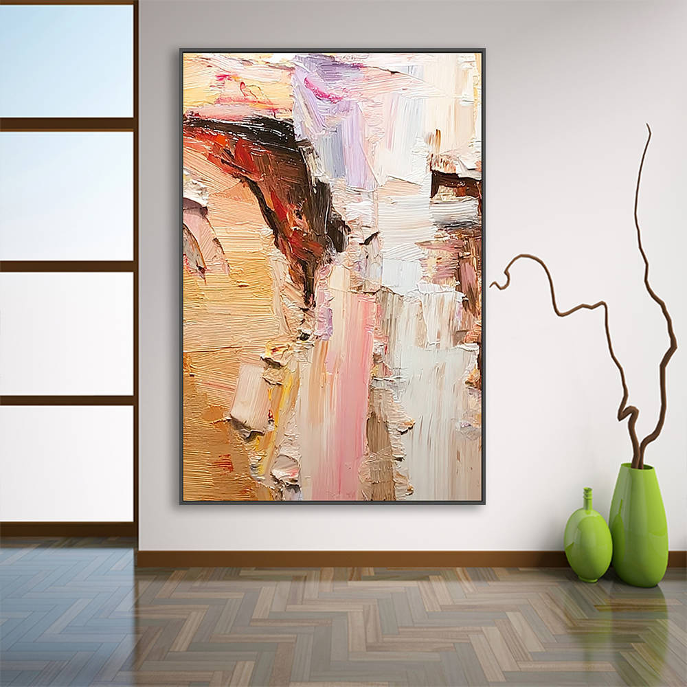 Modern Acrylic Painting for Living Room Wall Decor #YX323