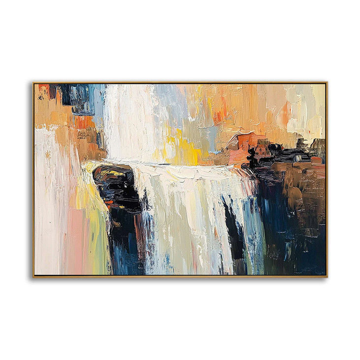 Contemporary Waterfall Canvas #YX103