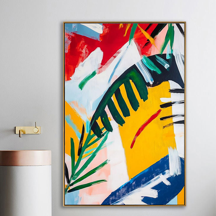 Modern Exotic Abstract #YX186