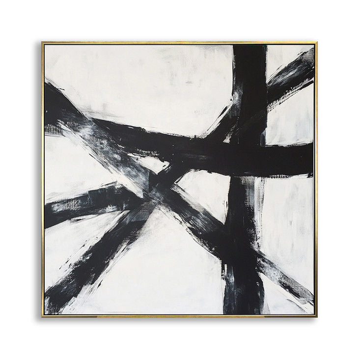 Minimalist Abstract Handmade Canvas Art #YX129