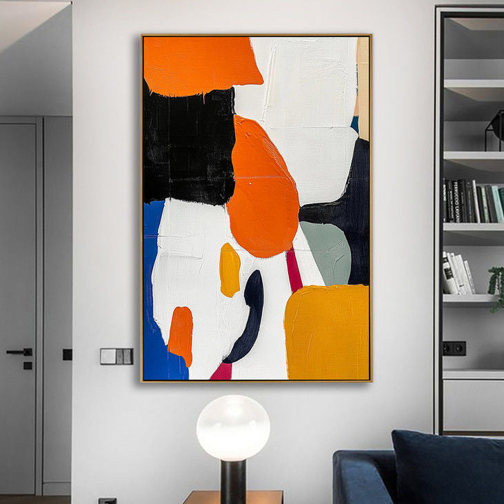 Hand Painted Contemporary Abstract Art  #YX54