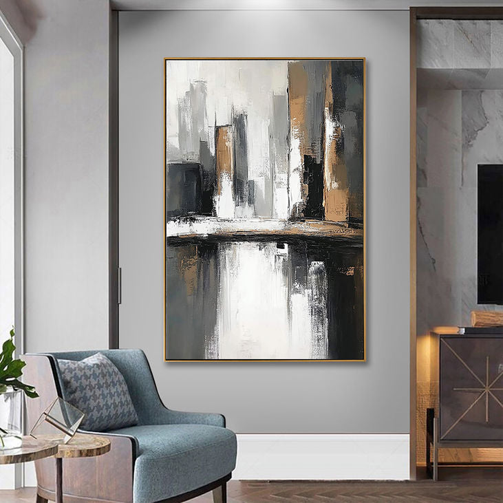 Modern Office Cityscape Painting #YX177