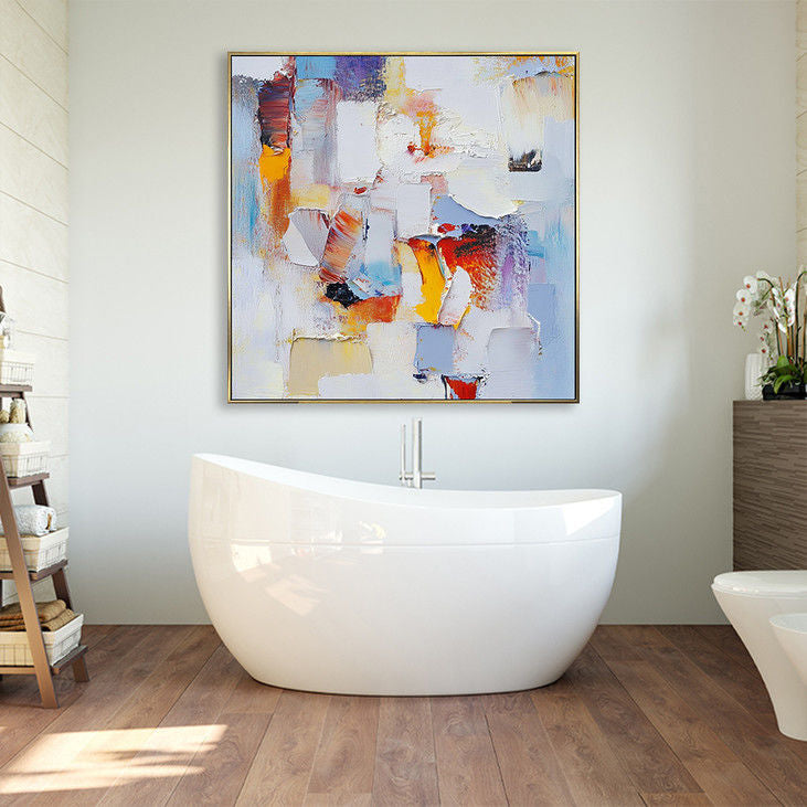 Textured Multicolor Wall Art  #YX139